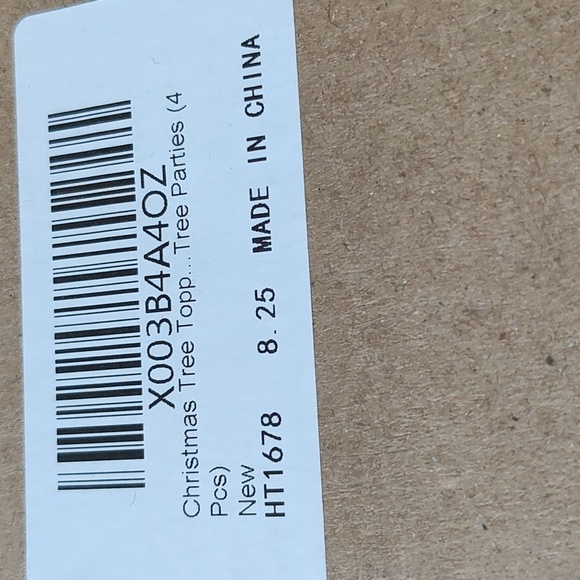 New Prelit Bow Tree Topper SET of 4 - Picture 5 of 7